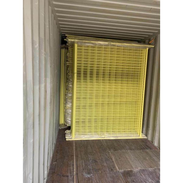 Pvc высоты провода 7ft 4mm покрыл загородку Австралии временную с пластиковыми ногами