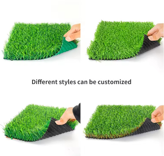 Plastic Garden Landscape Artificial Turf In Various Sizes For Outdoor Football Cricket