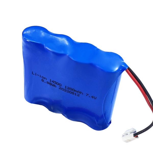 Bateria de lítio de grande capacidade de 7,4 V Ls 14500 para equipamentos industriais