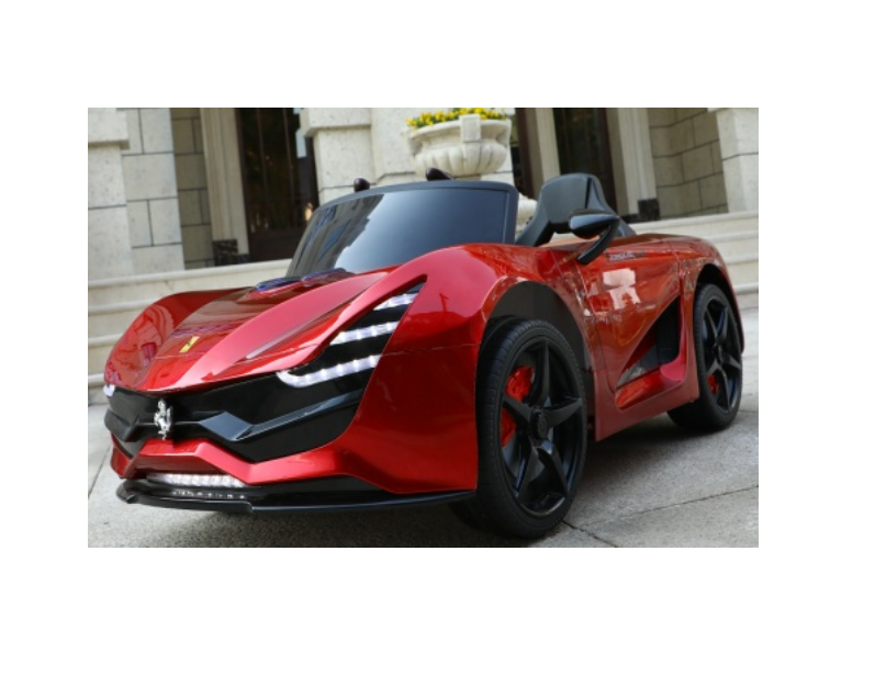 2023 Fabriqué dans les plus récents 12 Volt Kids Electric Ride On Car avec deux portes ouvertes brun