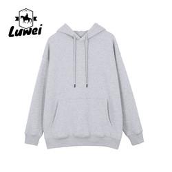 Drawstring Blank Plain Heavy Duty 330g Bluza Premium Cotton Polyester Men Hoodies Active Sweatshirt