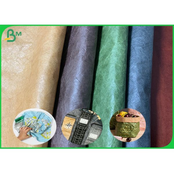 Printable 1073D 1443R Fabric Paper Roll Washable And Tear Resistant