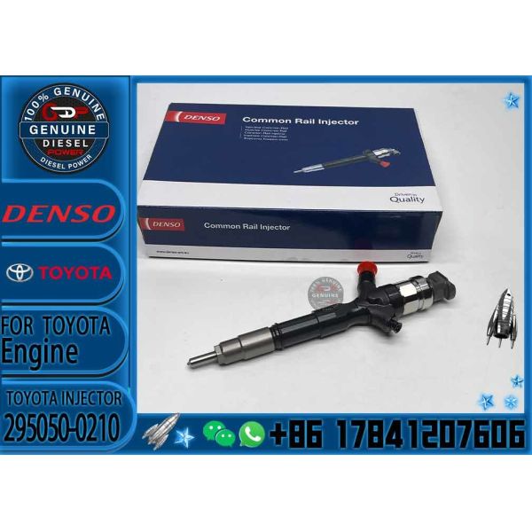 Hot Sale Engine Injector 2950500210 295050 0210 Common Rail Fuel Injector 23670-09340 295050-0210 for Toyota Hiace