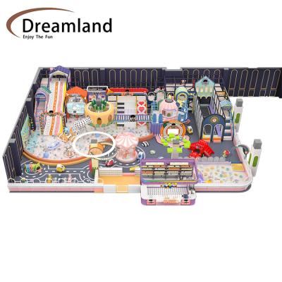 Attractive Indoor Soft Play Equipment Naughty Castle Paradise CE Certificated