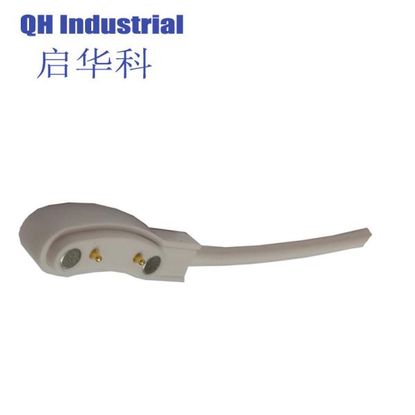 2Pin Plating Ni Idi Right Angle Type Pogo Pin Magnetic Cable Connectors Hiqh Gf Spring Led Vertical Type Pin Pogo