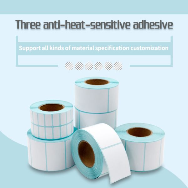 Self Adhesive 4x6 Thermal Label Roll For Shipping Customized
