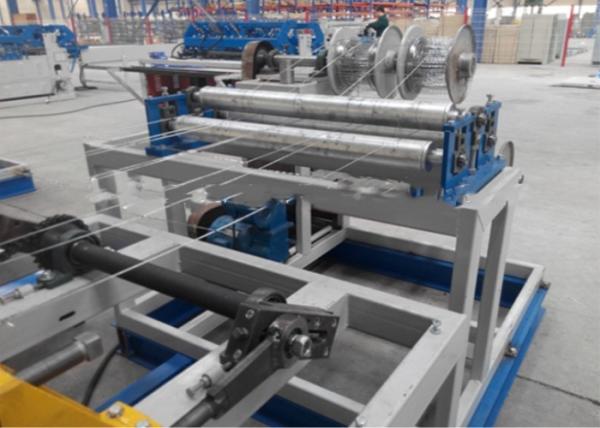 Galvanized Wire Brick Force Wire Making Machine Wire Diameter 1.5 - 3.0mm Semi Automatic