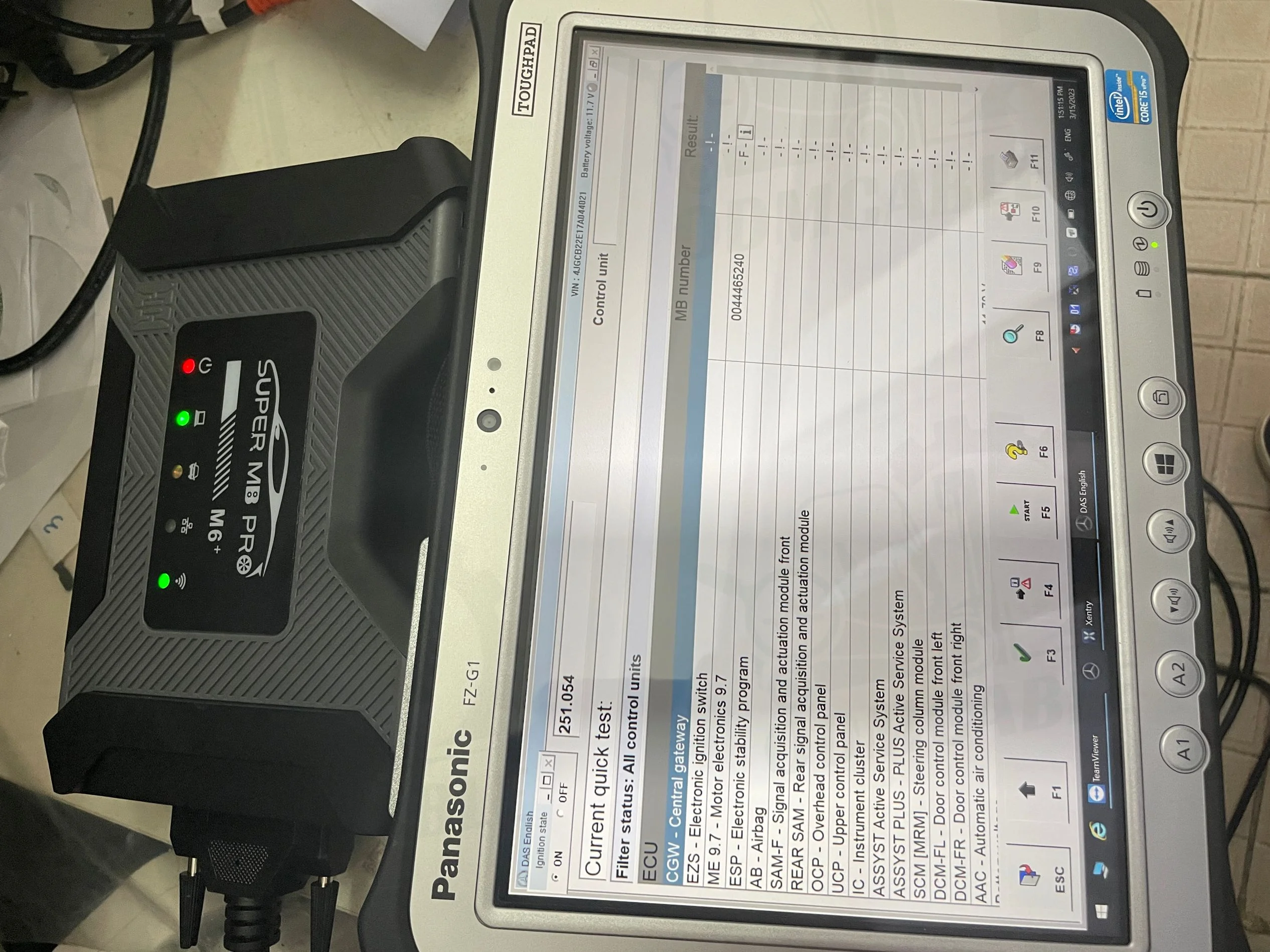 Ноутбук CFC2+Super MB Pro M6+ Диагностический инструмент Полный пакет для Benz Диагностический инструмент Поддержка для BMW Aicoder и E-SYS