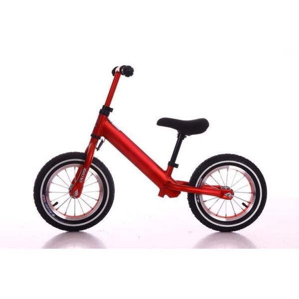 Em estoque crianças 12 polegadas bebê mini sem pedalar bicicleta de equilíbrio assento ajustável roda inflável andar de bicicleta