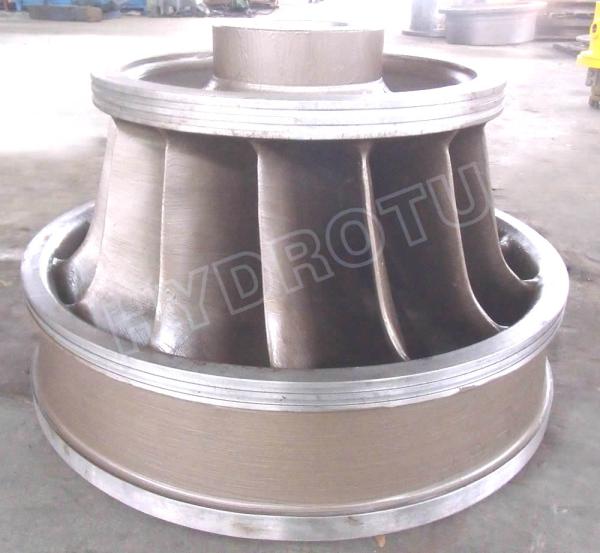 Corredor horizontal da turbina de Francis do eixo com material 0Cr13Ni4Mo de aço inoxidável