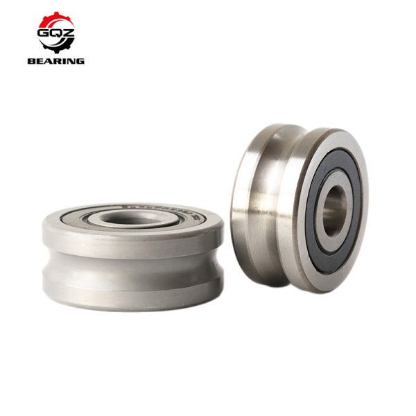 GQZ LR604 Miniature Yoke Track Roller Bearing 4×13×4mm Single Row Ball Type Guide Roller