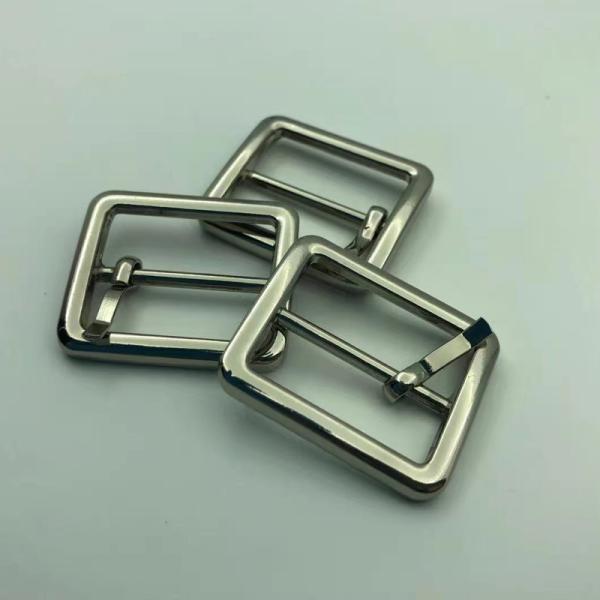 Iron Silver 31.5x22mm Belt Buckles Without Nickel Handbag Decoration