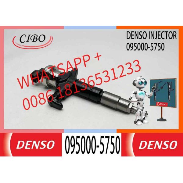 Inyector del tren común de combustible diesel 095000-5750 Inyector del tren de combustible 8-97354811-0 para ISUZU 2.5 DMAX 4JK1 4JK1-TC