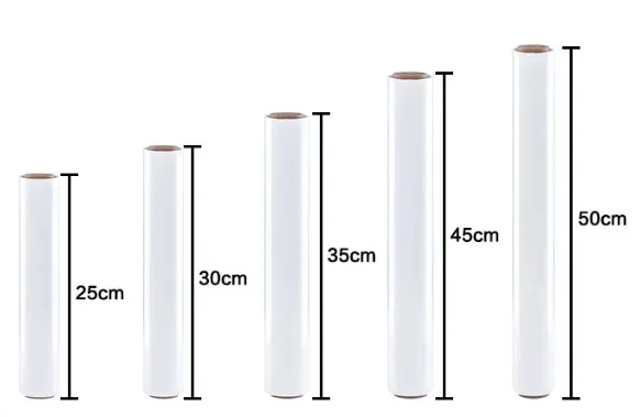 PE Eco Cling Film High Temperature Resistant Breakpoint Plastic Stretch Wrap Hand Tear Type