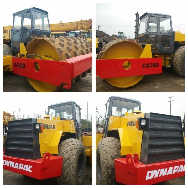DYNAPAC CA30D Used Double Drum Roller Tier 4 Emissions Excellent Operating Condition