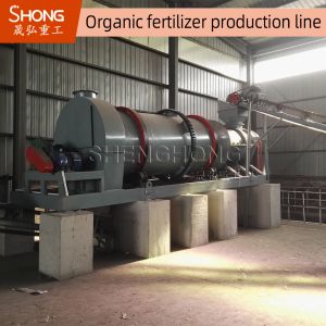 20 Tons/Hour Organic Fertilizer Production Line with Fermentation and Granulation for Agricultural Production