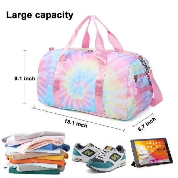 Большой объем оптовой водонепроницаемой сумки для туфель спортивные сумки с обувным отделением