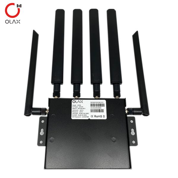 OLAX G5016 Bypass LAN port Industrial outdoor 5G LTE CPE Router Hotspot 4G wifi 6 Wifi Router with sim card slot