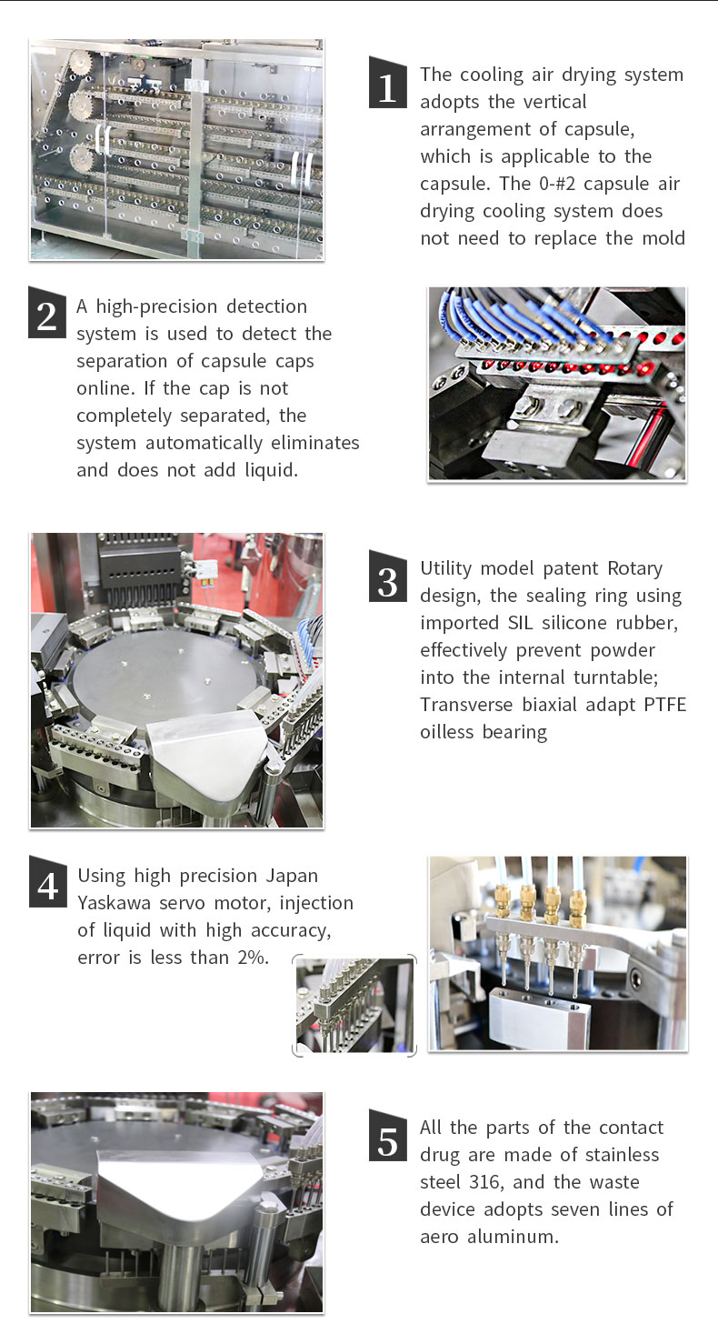 Производственная мощность 18000пкс/Х жидкостной машины завалки капсулы желатина автоматическая
