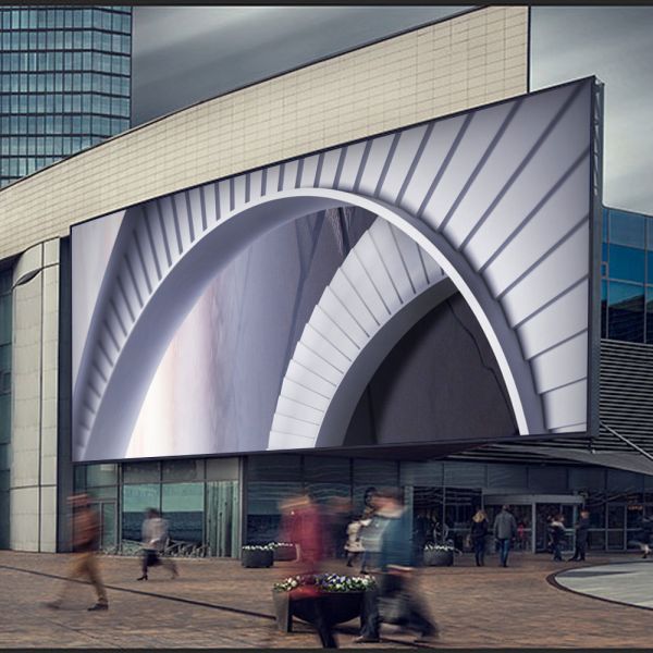 Полный цвет 960*960mm привел цену стены P10 SMD 3535 на открытом воздухе видео-