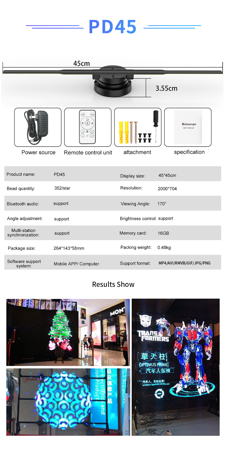 MP4/AVI/RMVB/GIF/JEPG/PNG/MKV Фанаты 3D голограмм