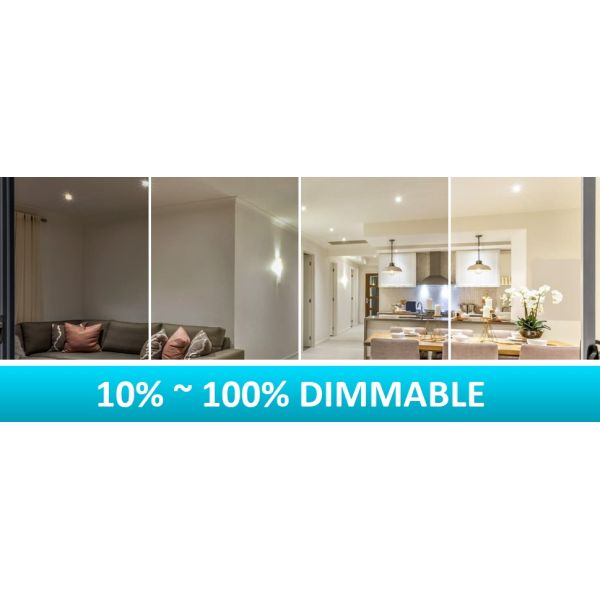 IC Rated Surface Mount Flat Panel LED Lights 6 Inch Ceiling For Bathroom