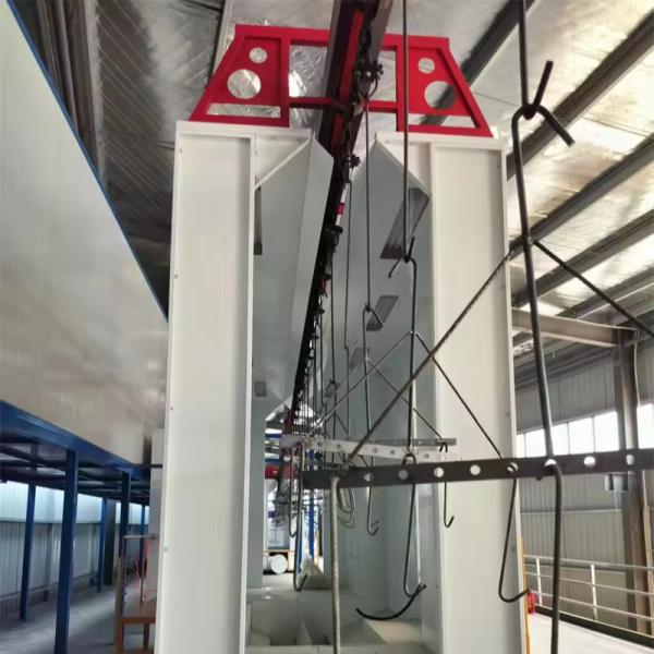 120 mm espessura de isolamento Substrato de aço Linha de montagem personalizada Máquina de revestimento em pó