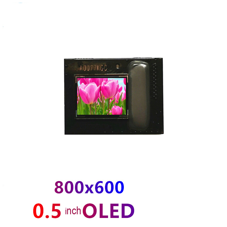 0.5 дюймовый AMOLED дисплейный модуль, 1920X1080 PAL NTSC SMPTE Интерфейс Солнечный свет Читаемый OLED модуль