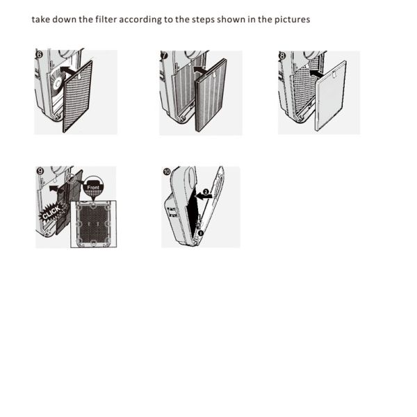 Formaldehyde Removal 260m3/H 48w Tuya Air Purifier