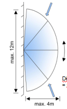 Dimmable Outdoor Surface Mounted LED Ceiling Light IK10 CRI 75 SP - MLCG270 - 10