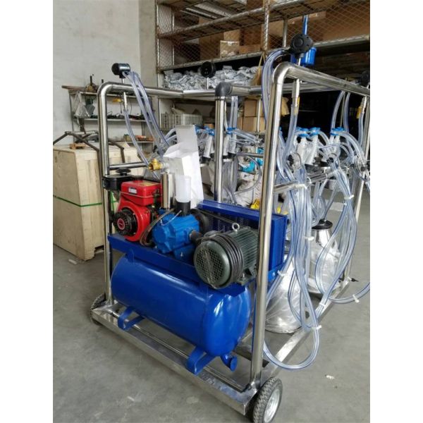 HL-JN03A Goat and Sheep Milking Machine with Electric Motor and Diesel Engine