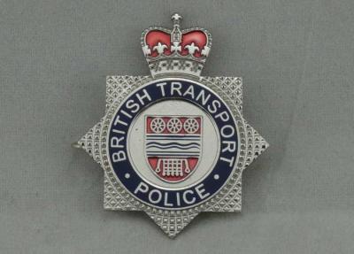 British Transport Police Souvenir Badges Brass Stamped With Imitation Hard Enamel