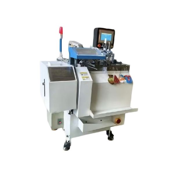 Automatic Hangtag Stringing Machine / Automatic Tag Threading Machine Delivering Consistent Threading Accuracy To Improve Overall Product And Reduce Rework Rates