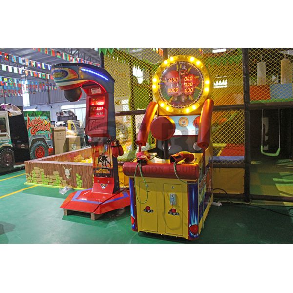 Indoor Sport Games World Boxing Championship Strength Test Adults Arcade Machine