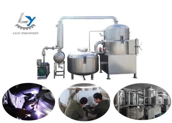Vacuum Fryer Potato Chips Frying Machine Full PLC Auomatic Control 50kg-200kg