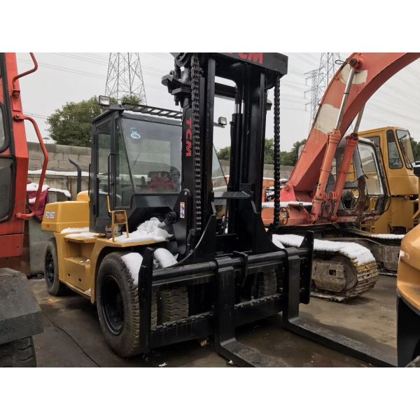 Дизельный вилочный погрузчик грузоподъемностью 16 тонн 20 тонн в хорошем состоянии и из TCM для обычной ширины вилки