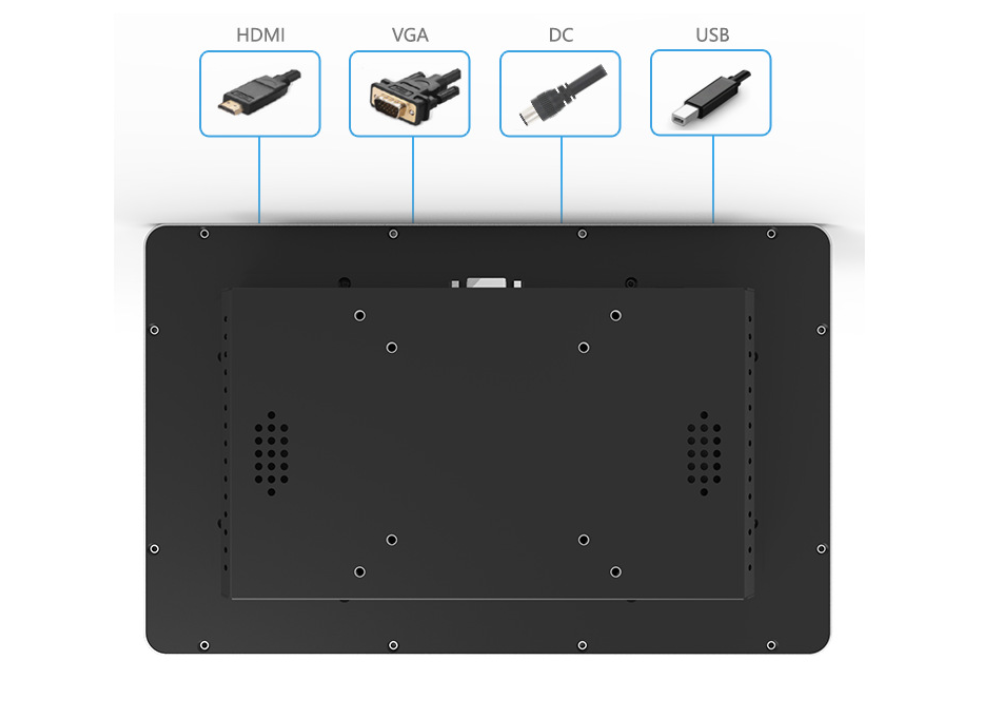 Алюминиевый сигнал ввода определения монитора HDMI экрана касания рамки PCAP высокий