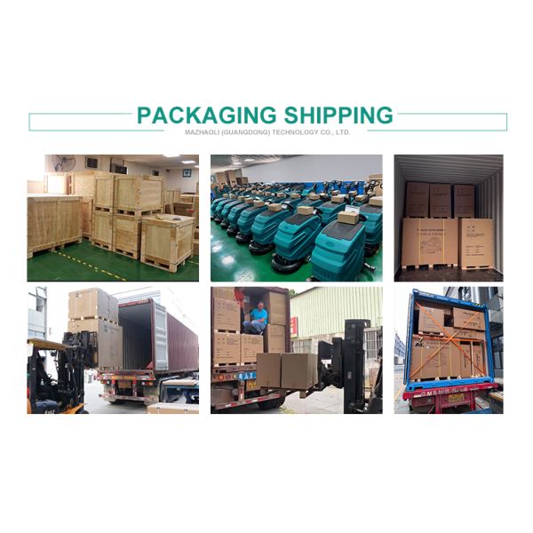 580Kg Industrial Floor Sweeper Scrubber 10800m2/H For Warehouse 48V 120Ah