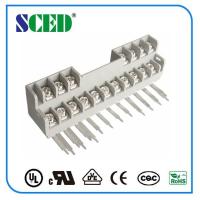 Bloque de terminales 7.62m m de la barrera del conector del tornillo del PWB 9.52m m para el poder del inversor