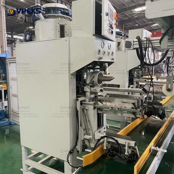 Bentonite Lime Resin Carbon Black Automatic Valve Bags Packer Sandbag Packing Machine