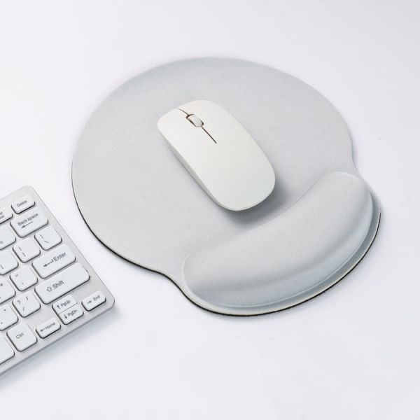Коврик для мыши эргономического подарка заряжателя сплошного цвета беспроводного корпоративного водоустойчивый