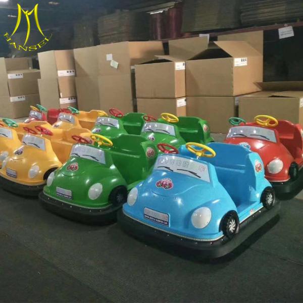 Hansel factory price kids battery electric bumber cars for amusement ride