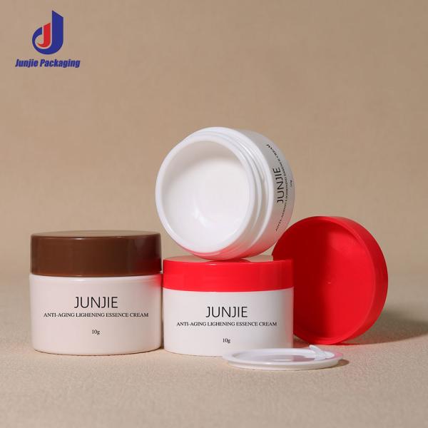 Luxury 10g PP Cream Jar High Quality Empty Mini Plastic Eye Cream Container Screw Top for Skincare Set Hot Cosmetic