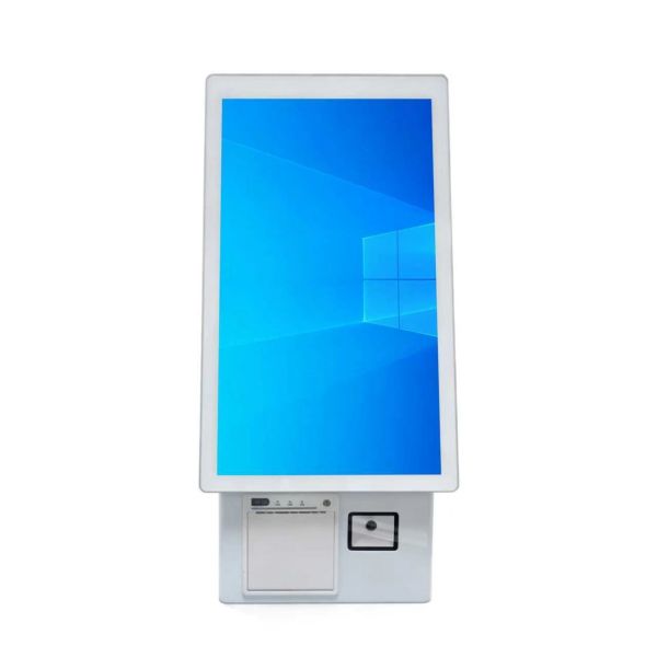 Countertop Self-Ordering Kiosk | 10-Point Touch Desktop POS Terminal for Fast Food Restaurants