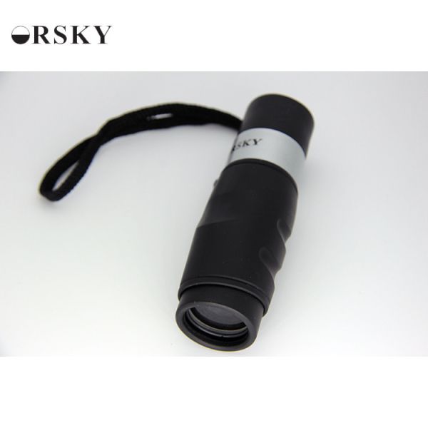 Hand - Operated Waterproof Monocular / Black Long Range Monocular Gift For Lady