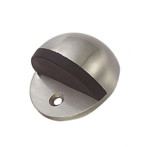 zinc alloy circle floor Door Stop Holder  Door Accessories Floor Mounted half moon door stop