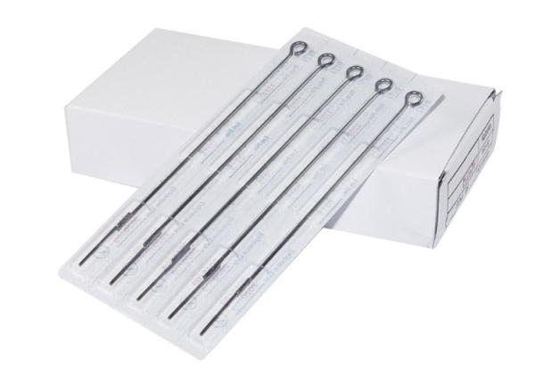 Dual Stack Magnum 316L Stainless Steel Long Tattoo Needle Sterilized by E.O gas