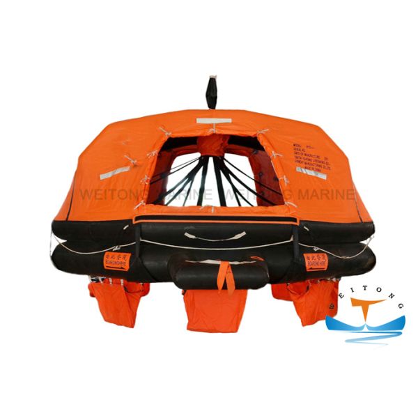 Emergency Self Inflating Raft Safe Fast Boarding 6-37 Person Customized Service