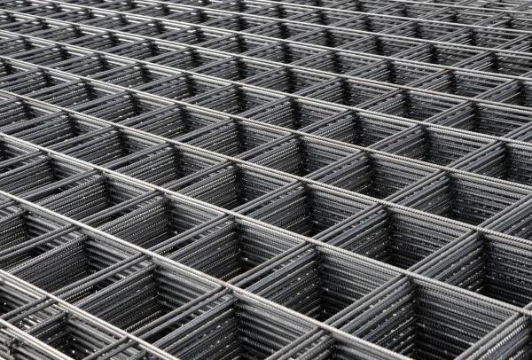 DIN488 GERMAN STANDARD Weld Rebar Reinforced Wire Mesh For Construction Site
