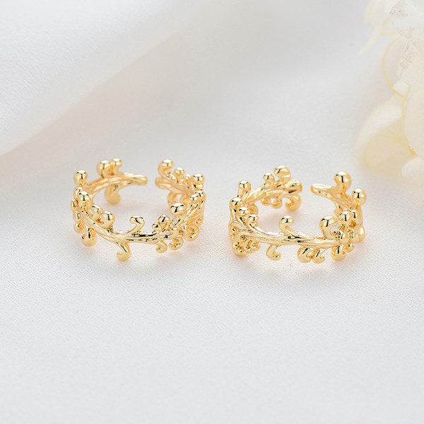 Factory Wholesale 14K Gold Plated Heart Shape Open Adjustable Ring